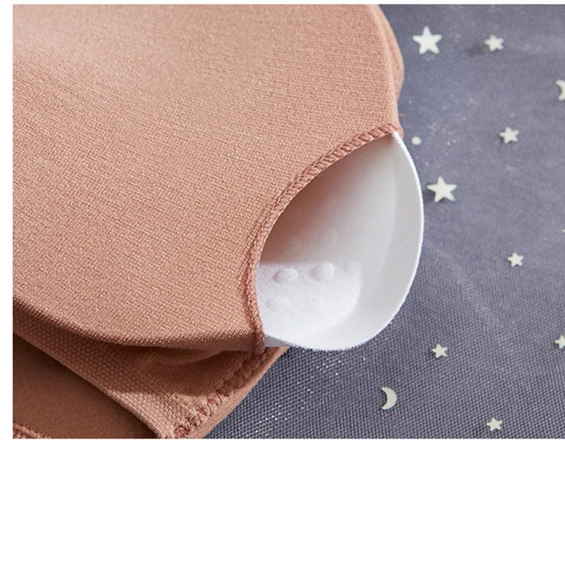 Seamless Bras Tube Top Underwear Streetwear Sleeveless Strappy Sports Women Crop Tops Bandeau Bra Removable Pad Aviola