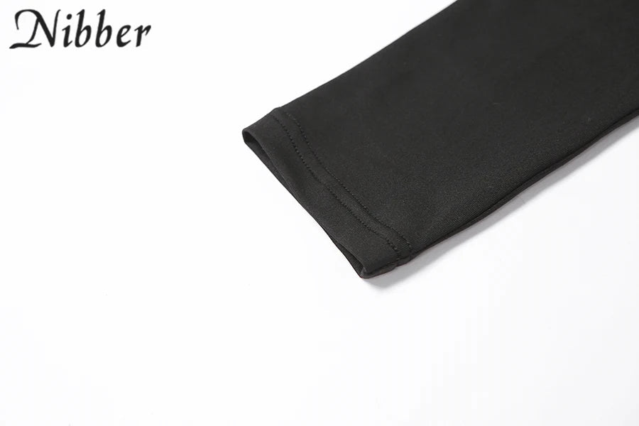 Nibber Sexy Open-Back Jumpsuit Hollow New Spring Fashion Flared High Street For Temperament Women Street Daily Commuting Wear Aviola