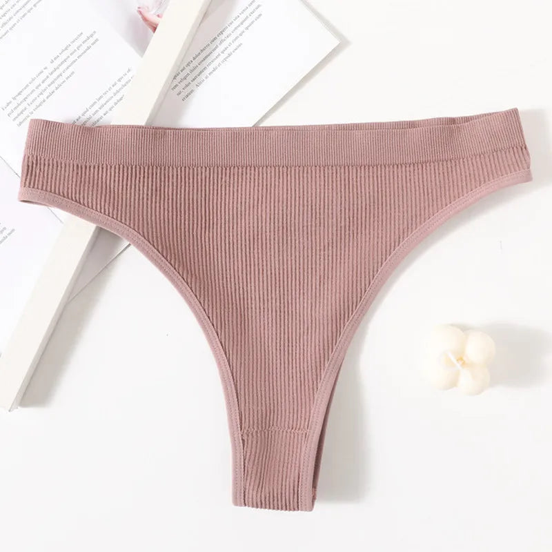 Seamless Briefs Women Panties Sexy Lingerie Shapewear Bottoms Female Underpants Pantys Low Rise Underwear M-L Aviola