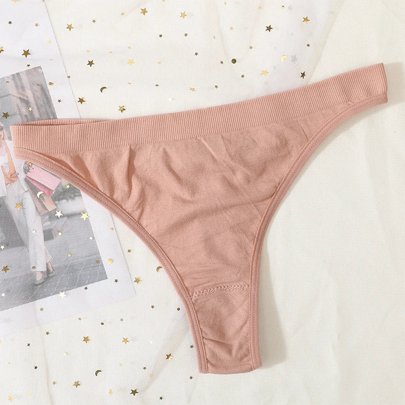 Seamless Bras Set Women Sexy Thongs Low Waist Panties Sport Ribbed Bra Tops Nonwire Bralette Wirefree Brassiere Female Intimates Aviola