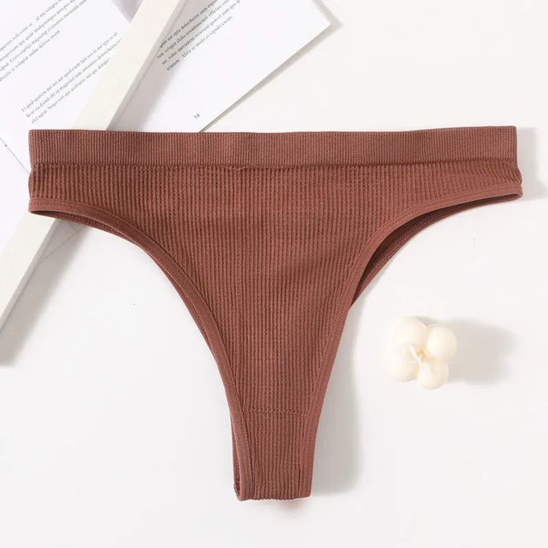 Seamless Briefs Women Panties Sexy Lingerie Shapewear Bottoms Female Underpants Pantys Low Rise Underwear M-L Aviola