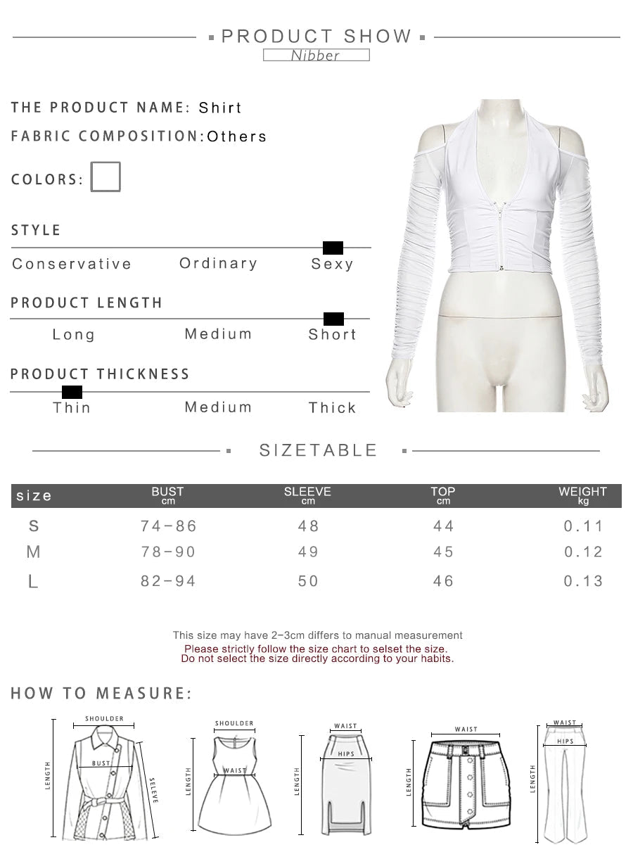 NIBBER Elegant Sexy V-neck Mesh Tops Summer Women's See through Off Strapless Sleeve Crop Top 2021 Club Party Tee shirts Mujer Aviola