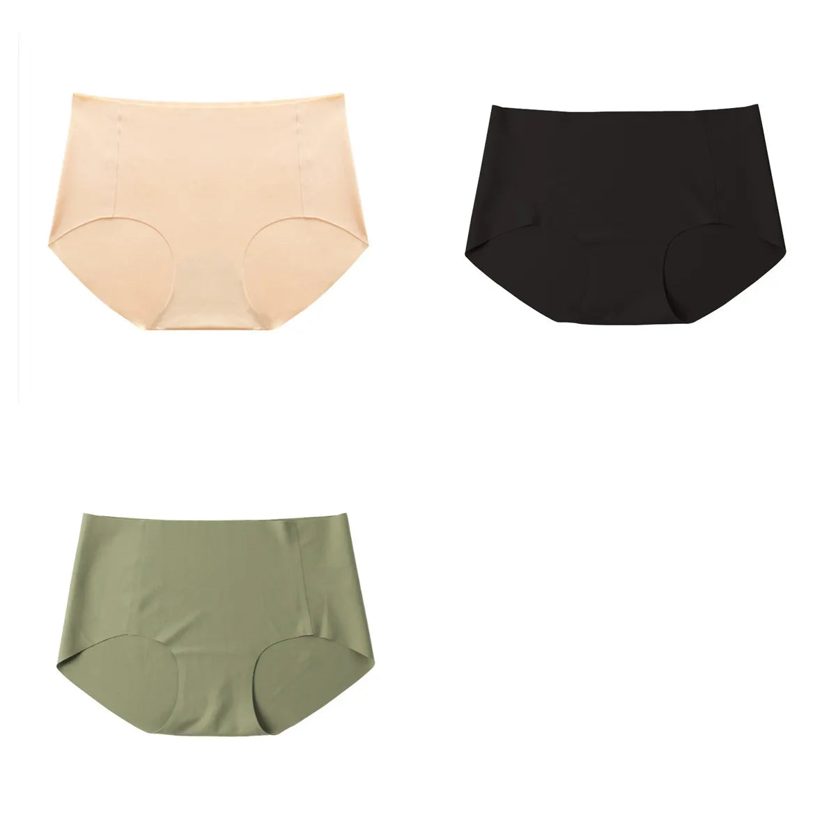 3PCS/Set Comfort Briefs Women Panties Sexy Underwear Women's Lingerie Invisible Female Underpants Intimates Aviola