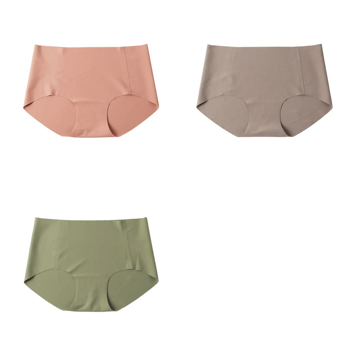 3PCS/Set Comfort Briefs Women Panties Sexy Underwear Women's Lingerie Invisible Female Underpants Intimates Aviola