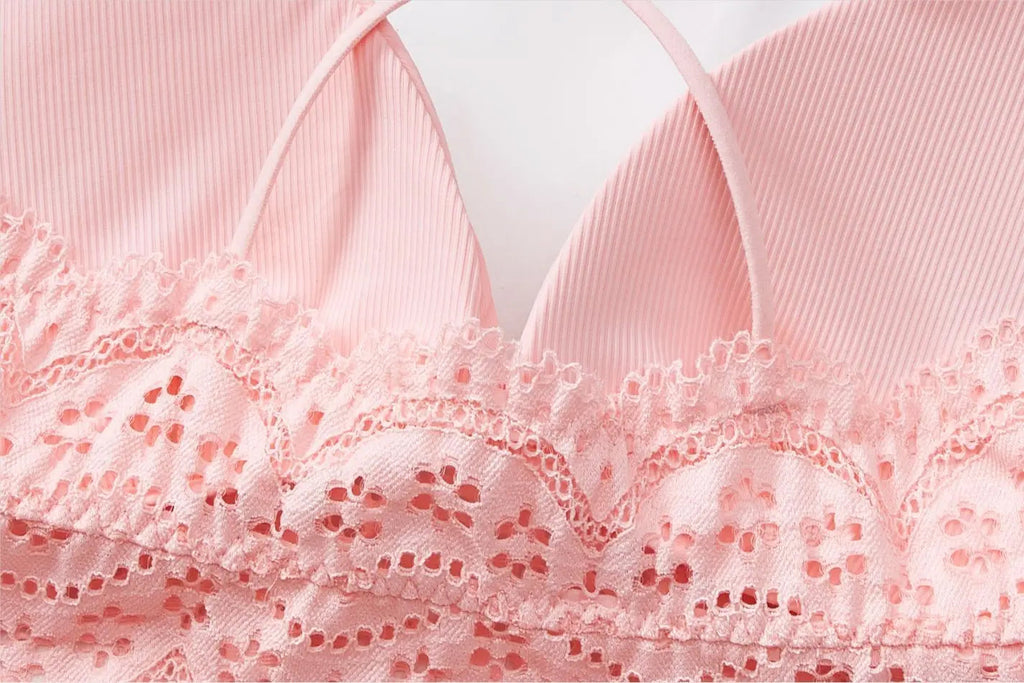 Lace Bra Women Cross Back Bralette Women's Sexy Lingerie Breathable Underwear Comfort Bra Sexy Intimates Aviola