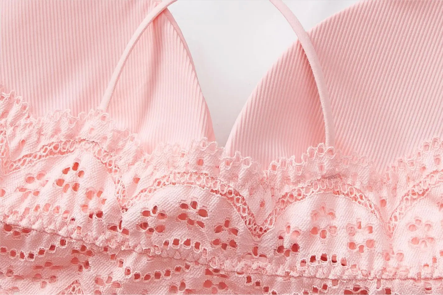 Lace Bra Women Cross Back Bralette Women's Sexy Lingerie Breathable Underwear Comfort Bra Sexy Intimates Aviola