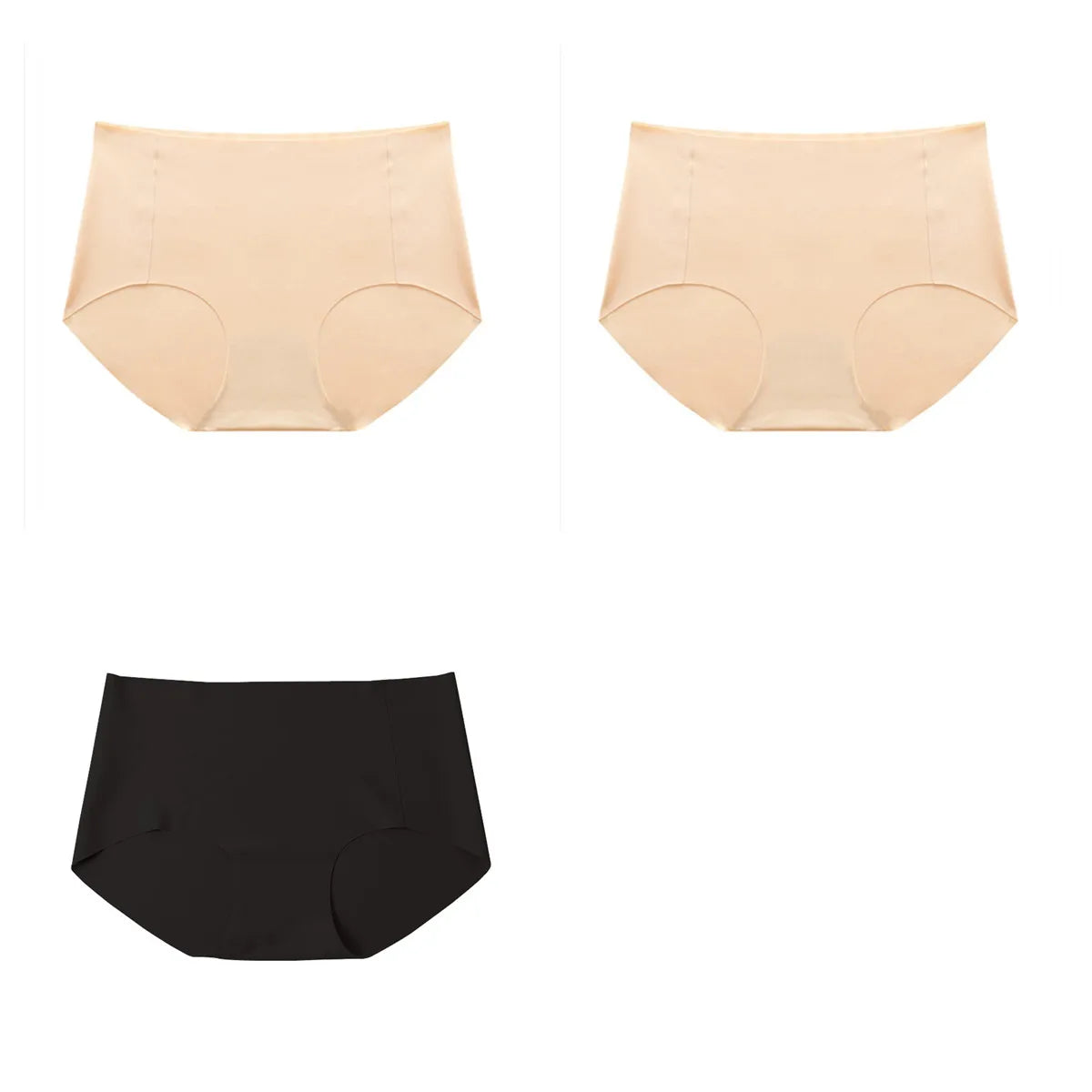 3PCS/Set Comfort Briefs Women Panties Sexy Underwear Women's Lingerie Invisible Female Underpants Intimates Aviola