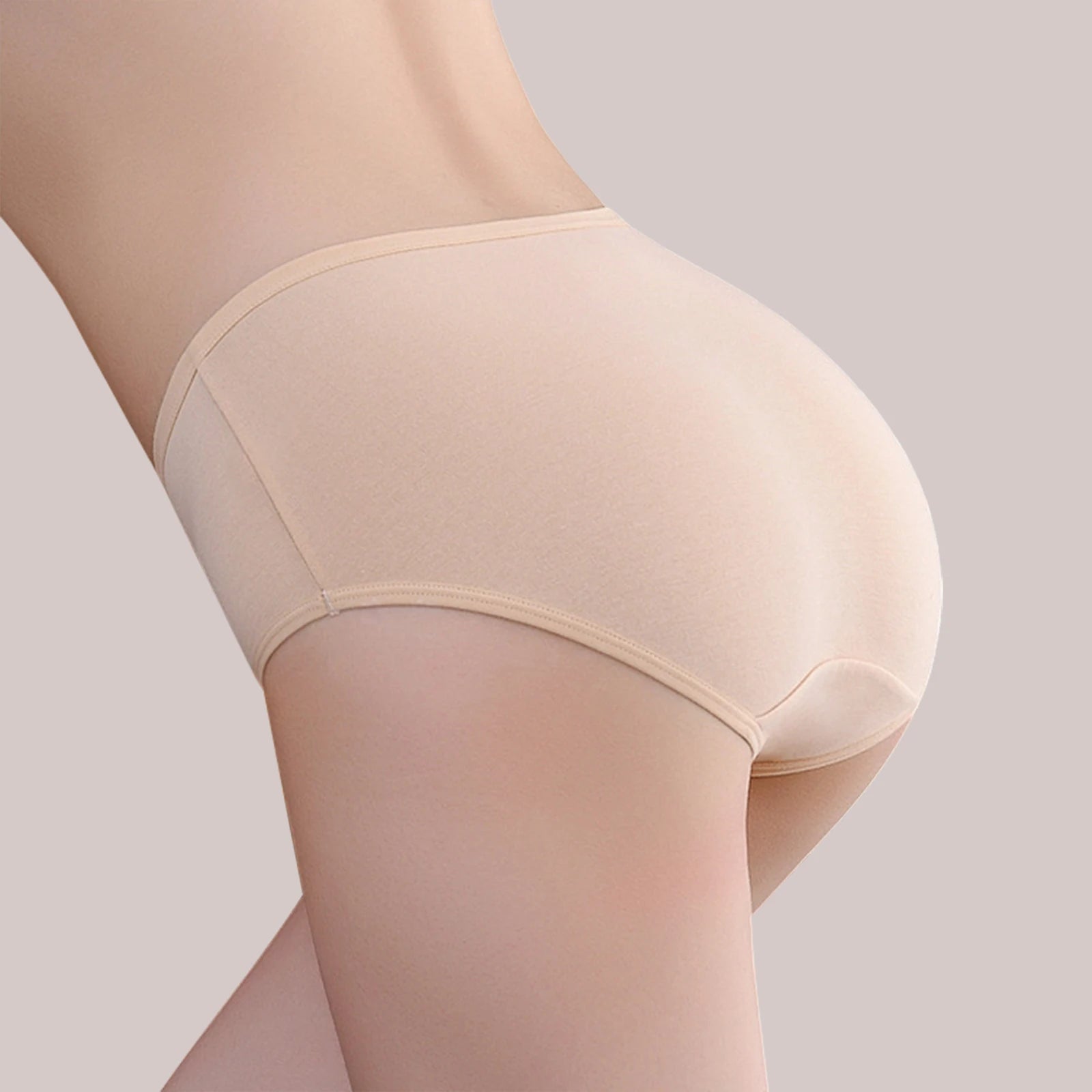 3pcs/Set M-XXXL Women Cotton Briefs Comfortable Soft Breathable Elastic Underwear Soft Ladies Panties Aviola