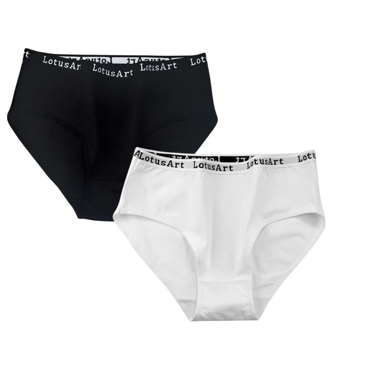 2PCS/Set Cotton Panties Women High Waist Briefs Solid Color Pantys Female Intimates Comfot Breathable Lingerie M-2XL Underpants Aviola