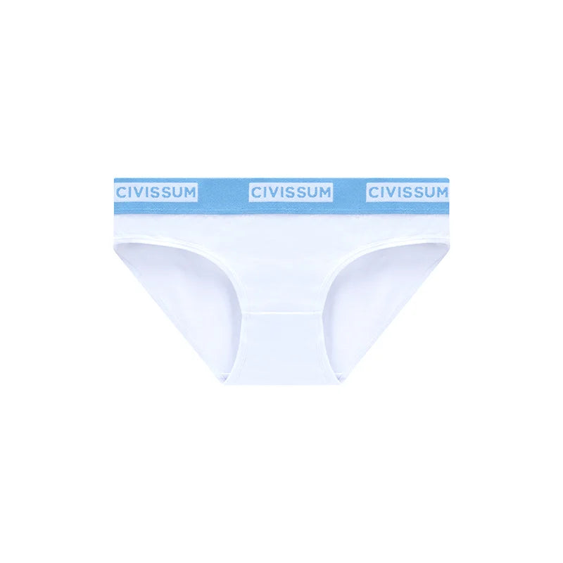 Women 100% Cotton Sexy Rainbow Panties Female Low Waist Underwear Classic Design Lingerie Girls Cute Briefs Aviola