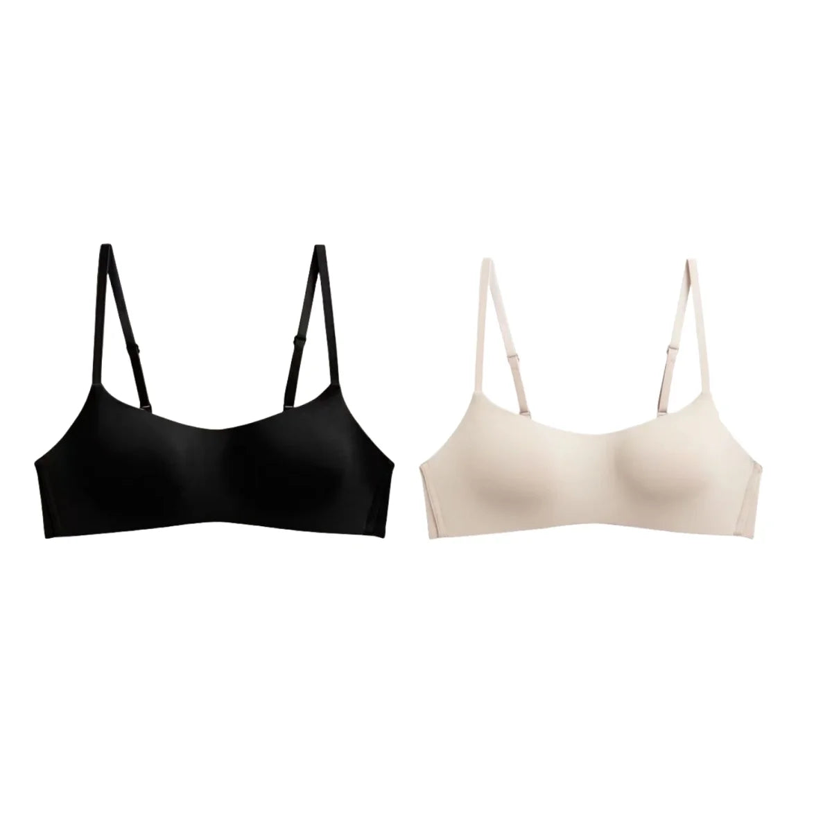 2PCS/Set Seamless Bras For Women Wireless Underwear 1/2 Cup Bra Female Wirless Sexy Lingerie Soft Padded Thin Intimates Aviola