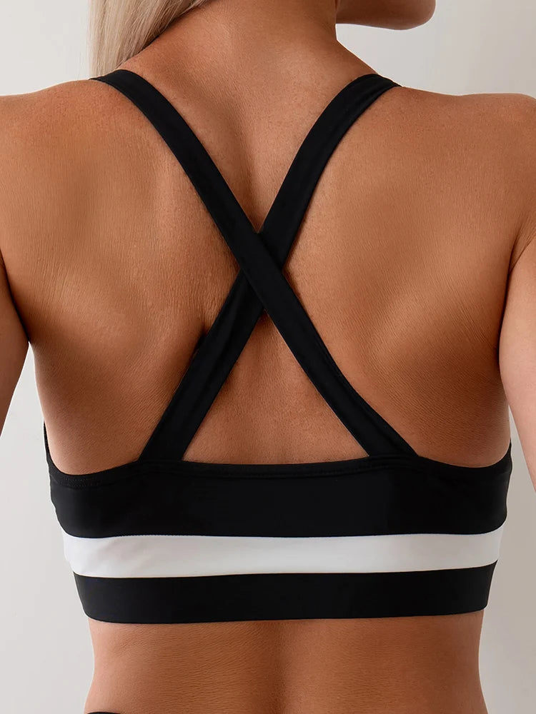 2025 High Waist Two-Piece Bikini Sexy Women's Sling Swimsuit Tight Patchwork Swimwear Summer Push Up Backless Beach Bathing Suit Aviola