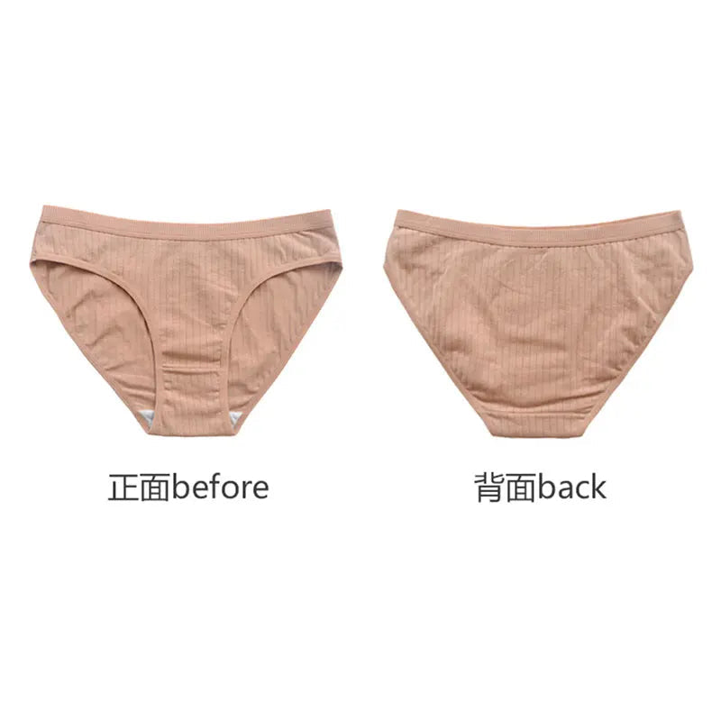 5pcs Women's Underwear Cotton Hipster Panties Low Rise Briefs Soft Strench Breathable Ladies Bikini Underwear M-XXL Aviola