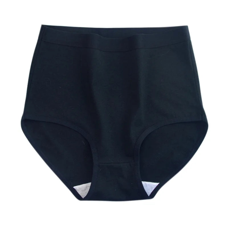 2PCS/Set Women Plus Size Panties Body Shaper Cotton Underwear Lingerie 6 Colors Sexy Female High Waist Seamless Briefs NKT2119-2 Aviola