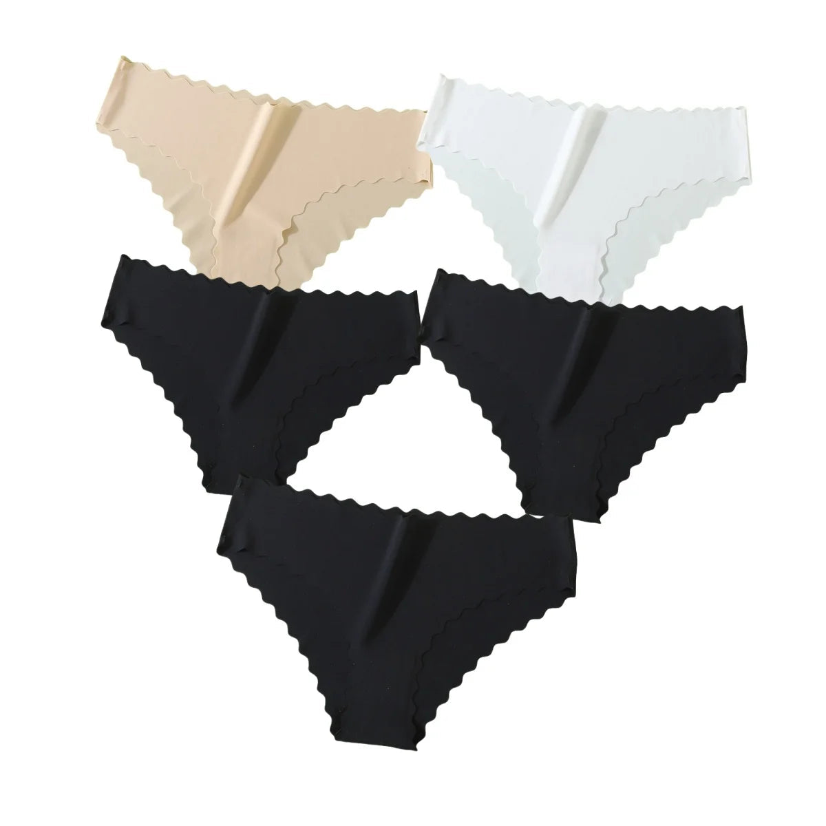 5Pcs/Set Briefs Women Panties Seamless Underwear Female Underpants Summer Soft Panties Thin Sexy Lingerie Aviola