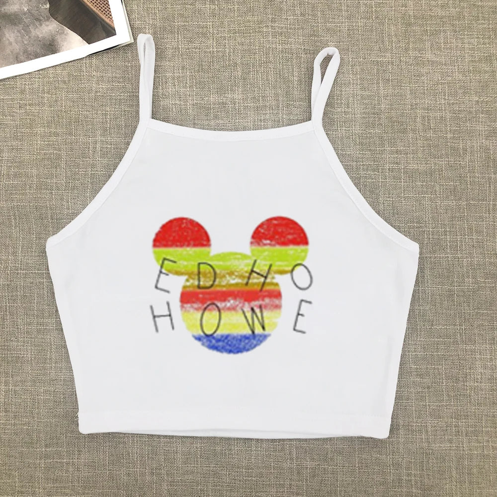 2024 ultra hot Europe and the United States short T-shirt women short sleeve summer new thin loose white shoulder clothes Aviola
