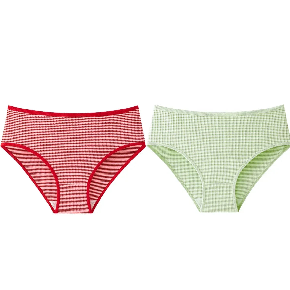 2Pcs/Set Women High Rise Panties Seamless Underwear Winter Warm Underpants Breathable Briefs Female Sexy Lingerie Aviola