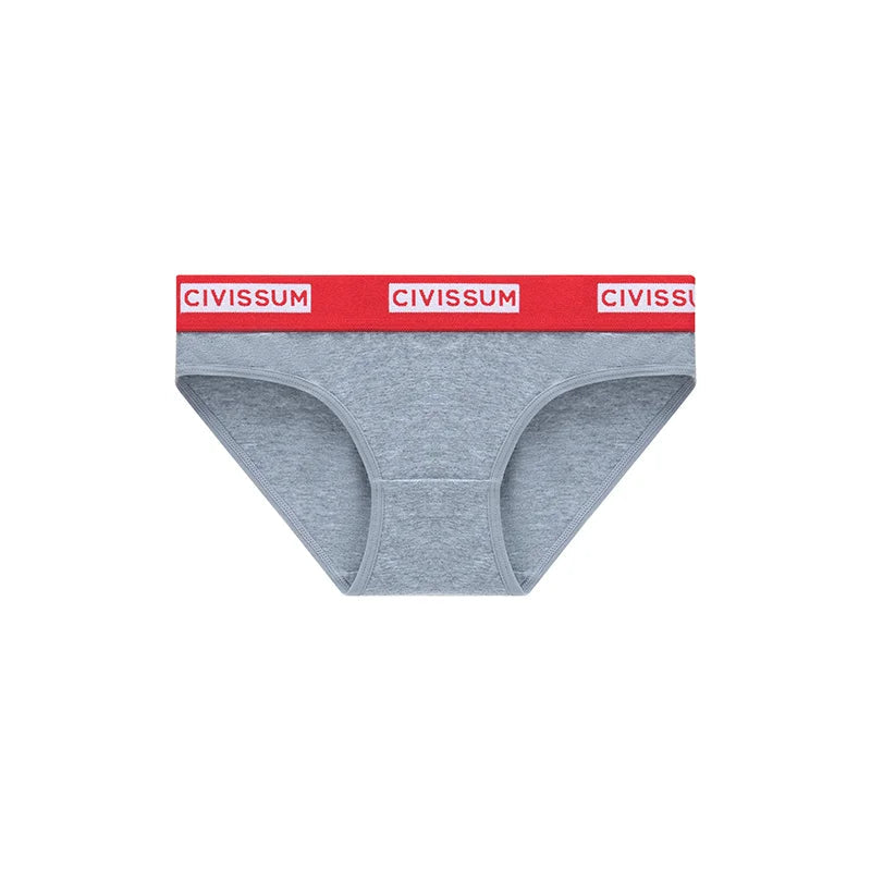 Women 100% Cotton Sexy Rainbow Panties Female Low Waist Underwear Classic Design Lingerie Girls Cute Briefs Aviola