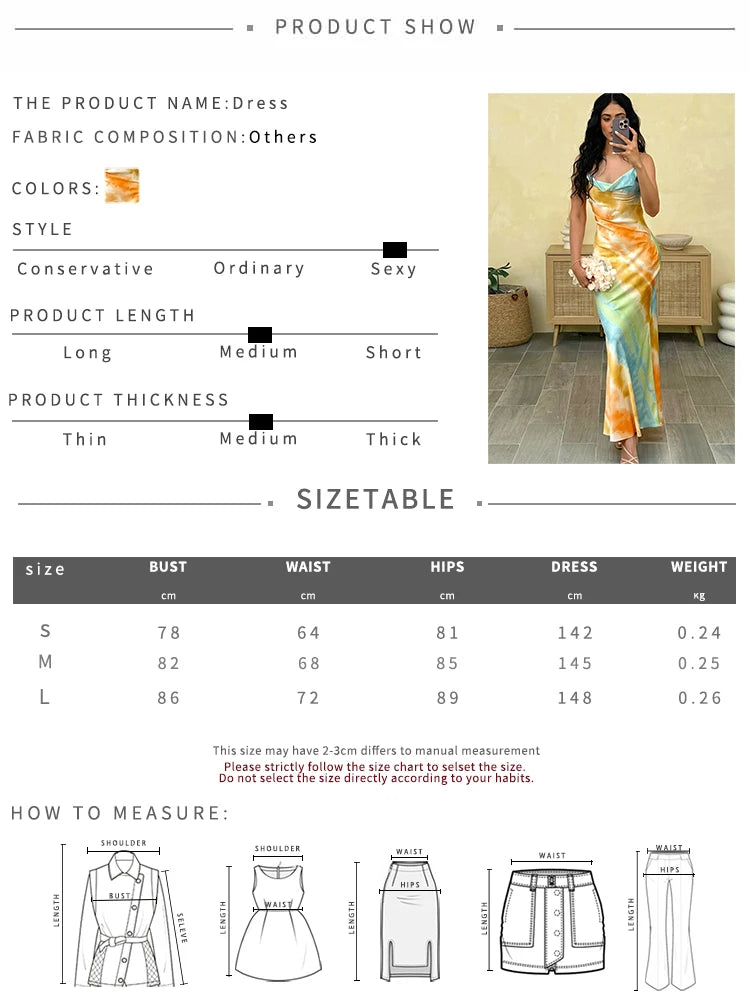 Nibber Swing Collar Colorful Fashion Maxi Dress Women Metal Chain Backless Vacation Trend Beach Party Style Elegant Vestidos Aviola