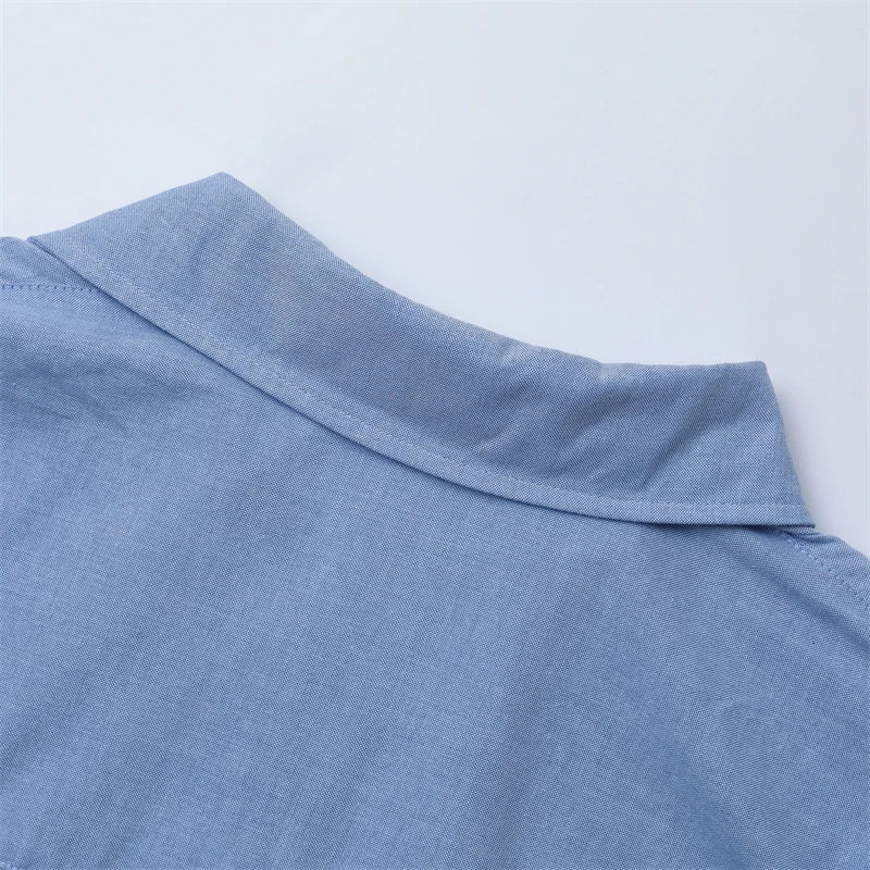 RARF 2024 New women's lapel loose Oxford long sleeve shirt, elegant blouse, vintage style, suitable for the office, fall Aviola