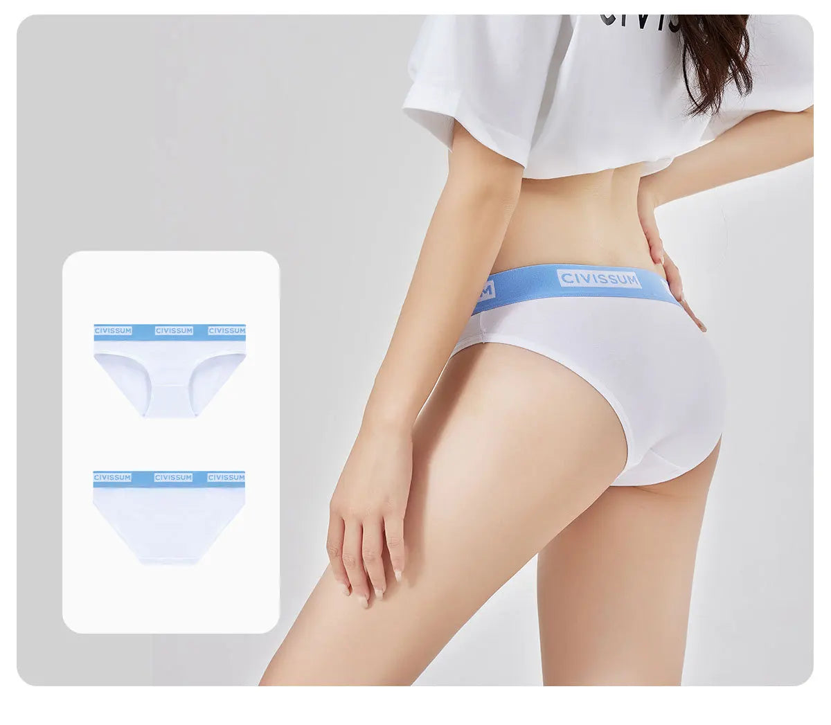 Women 100% Cotton Sexy Rainbow Panties Female Low Waist Underwear Classic Design Lingerie Girls Cute Briefs Aviola