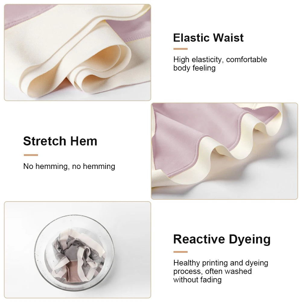 3 pcs/set Ice Silk Underwear for Women Breathable Female Briefs Comfortable Ladies Panties Multipack Full Coverage Soft Panty Aviola
