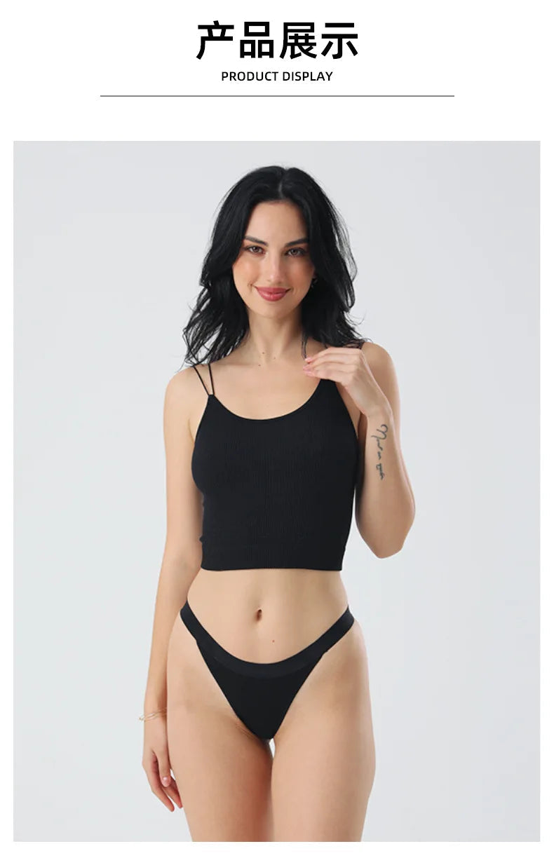 Women Sexy Cotton Panties Low Waist Bikini Briefs Ladies Seamless Underwear Female Soft Solid Underpants Lingerie 8116 Aviola