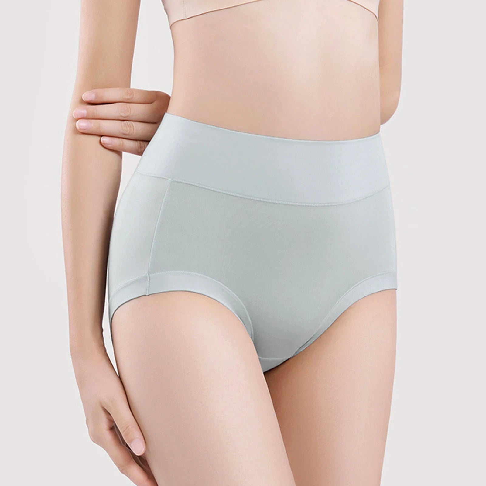 4pcs/Set Women Cotton Underwears Comfortable Soft Breathable Elastic Underpants Lady Panties Girls Briefs Aviola