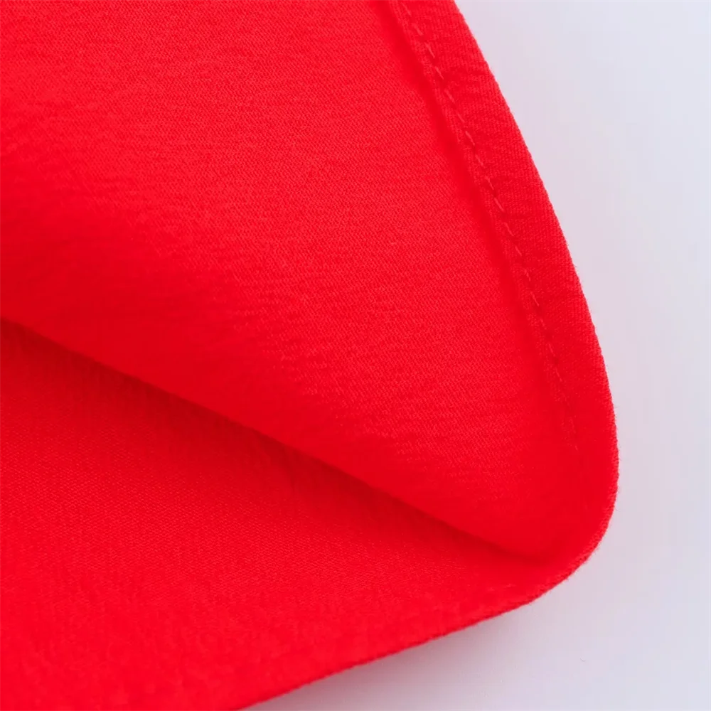 BM&MD&ZA2025all-match backless V-neck temperament sexy loose dress short skirt summer new women's clothing Aviola