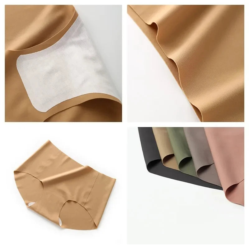 3PCS/Set Comfort Briefs Women Panties Sexy Underwear Women's Lingerie Invisible Female Underpants Intimates Aviola