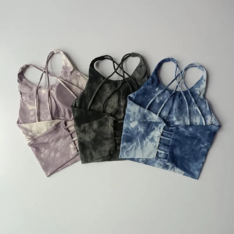 Women Sexy Beauty Back Sports Bra Breathable Fitness Top Seamless Yoga Bra Gym Crop Top Brassiere Push Up Sport Bras Workout Top Aviola