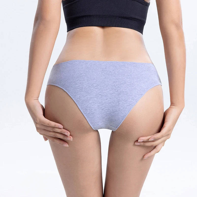 Women's 3pcs/Set Low-rise Cotton Panties Girl Underwear 2025 New Panties Low Waist Panty Breathable Soft ladies Briefs Multipack Aviola