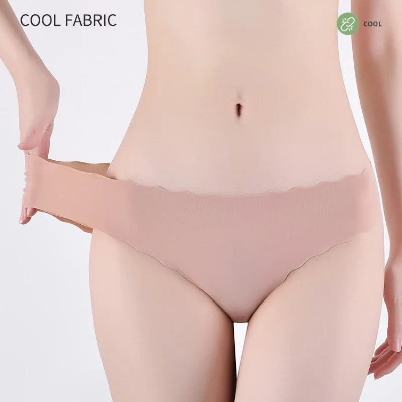 5Pcs/Set Briefs Women Panties Seamless Underwear Female Underpants Summer Soft Panties Thin Sexy Lingerie Aviola