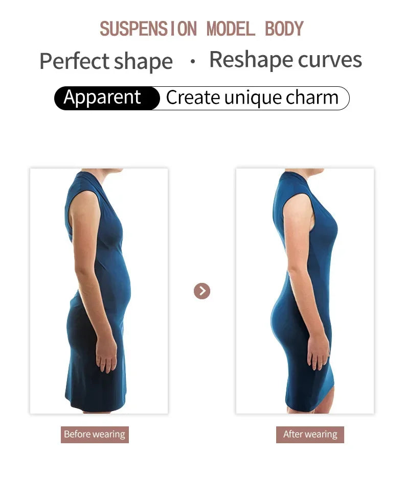 Shapewear Women Seamless Solid Shaping Bodysuit, Crew Neck Tummy Control Slimming Body Shaper, Women's Underwear & Shapewear Aviola