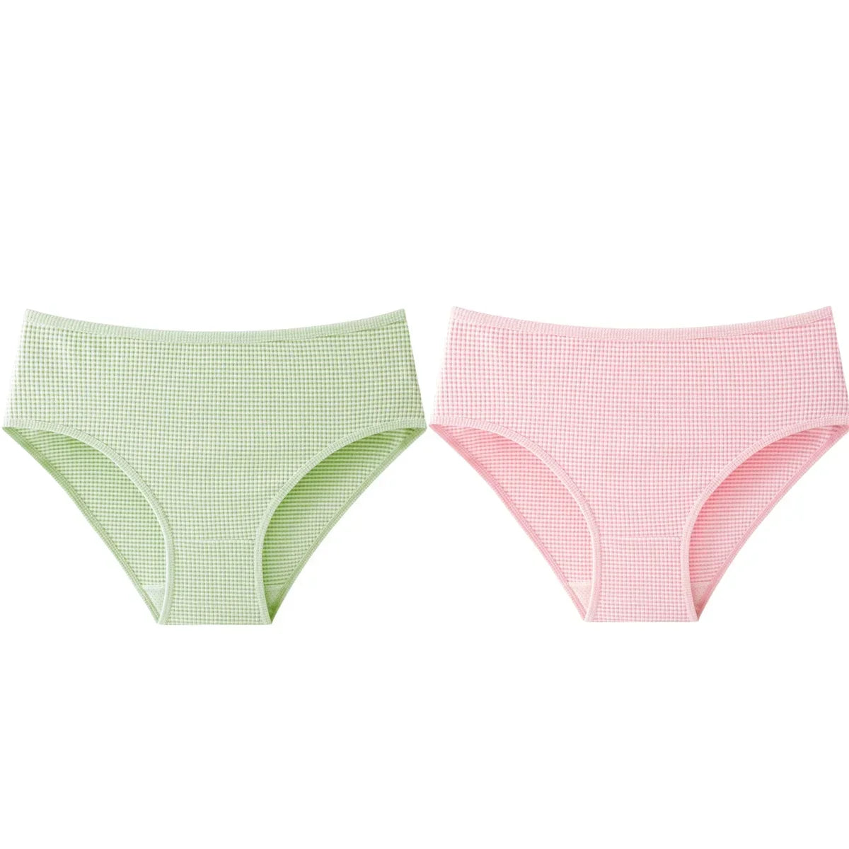2Pcs/Set Women High Rise Panties Seamless Underwear Winter Warm Underpants Breathable Briefs Female Sexy Lingerie Aviola