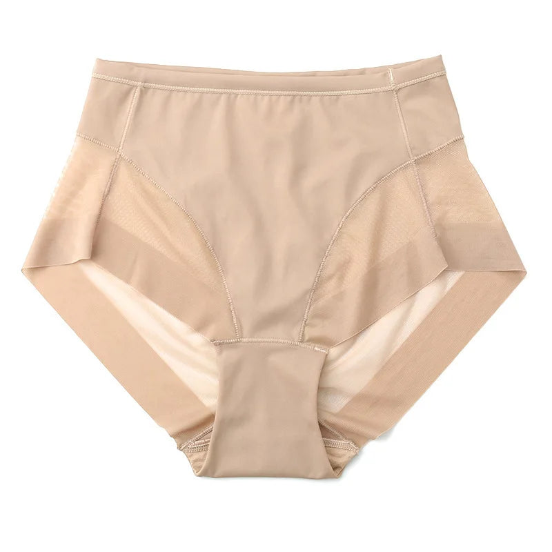 Women Mesh Underwear Soft Mid Waist Transparent Underpants Sexy Ladies Briefs Fashion Female Lingerie 4127 Aviola