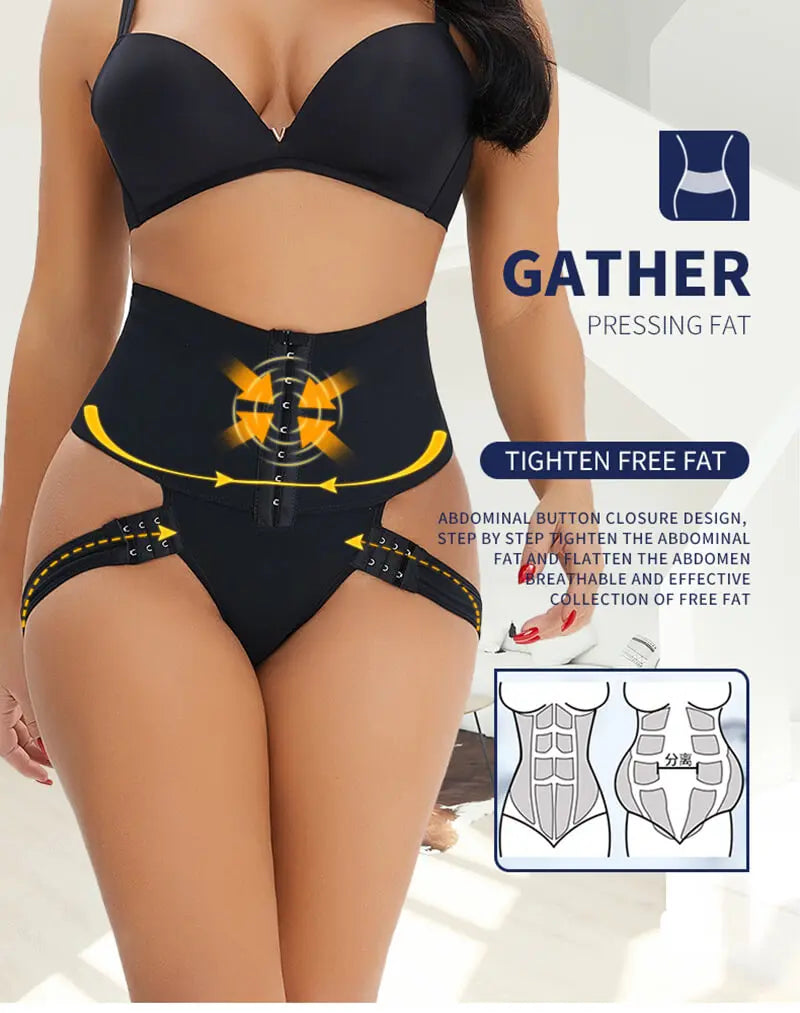 Cuff Tummy Trainer for Women Control Panties Booty Pulling Underwear Body Shaper Waist Trainer Corset Body Shapewear Plus Size Aviola