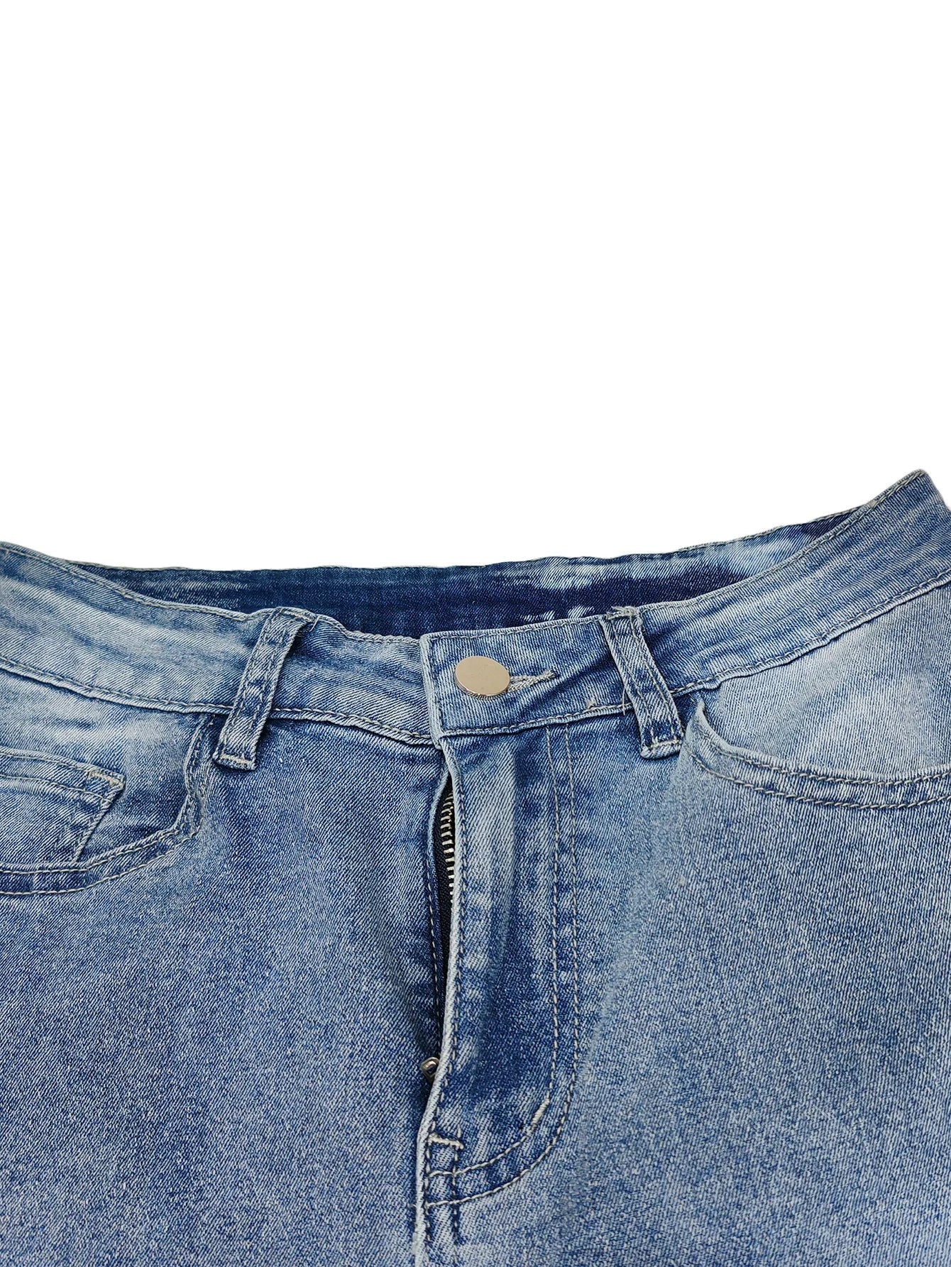 Denim Pant Women Jeans Wide Leg Long Pants High Waist Straight Trousers Y2k Streetwear Embroidery Splice Mom Jeans Party Club Aviola