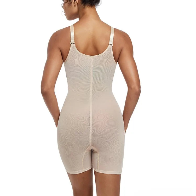 Light Shapewear Bodysuit Body Shaper Women Belly Sheath Waist Trainer Reductive Slimming Underwear Thin Breathable Aviola