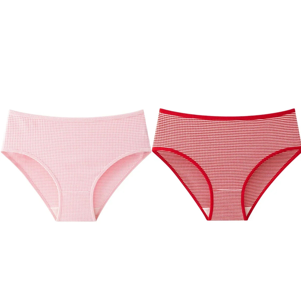 2Pcs/Set Women High Rise Panties Seamless Underwear Winter Warm Underpants Breathable Briefs Female Sexy Lingerie Aviola