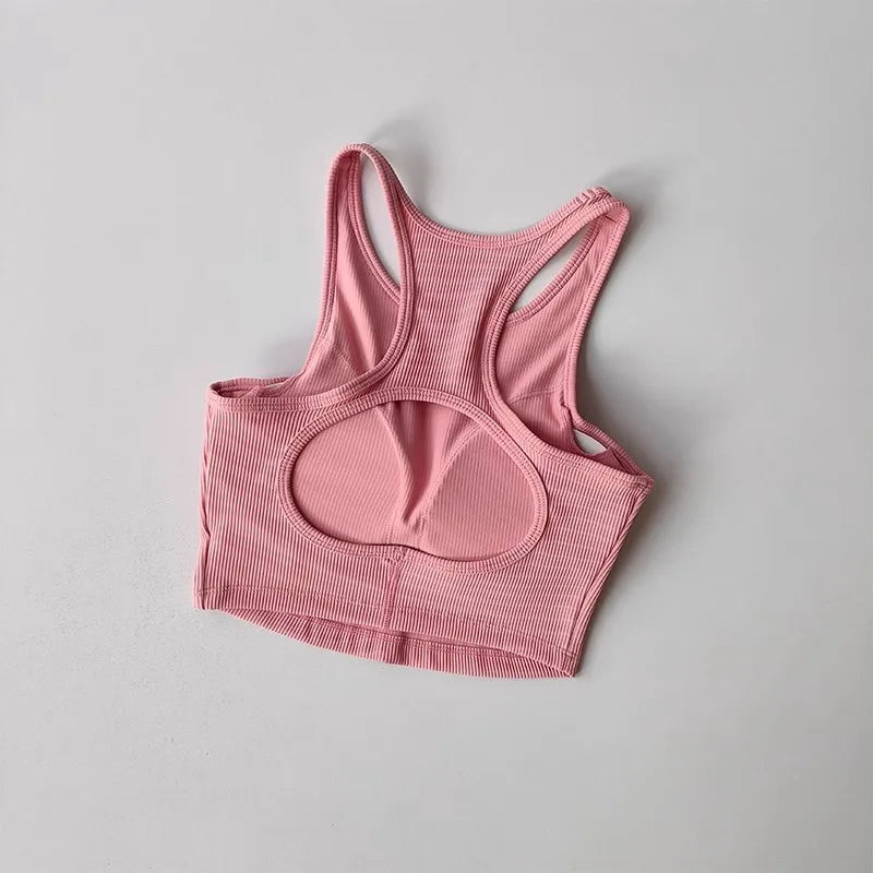 Beautiful Back Sports Bra Professional Shockproof Fitness High impact Women's Running Vest Yoga Tank Top Workout Underwear Aviola