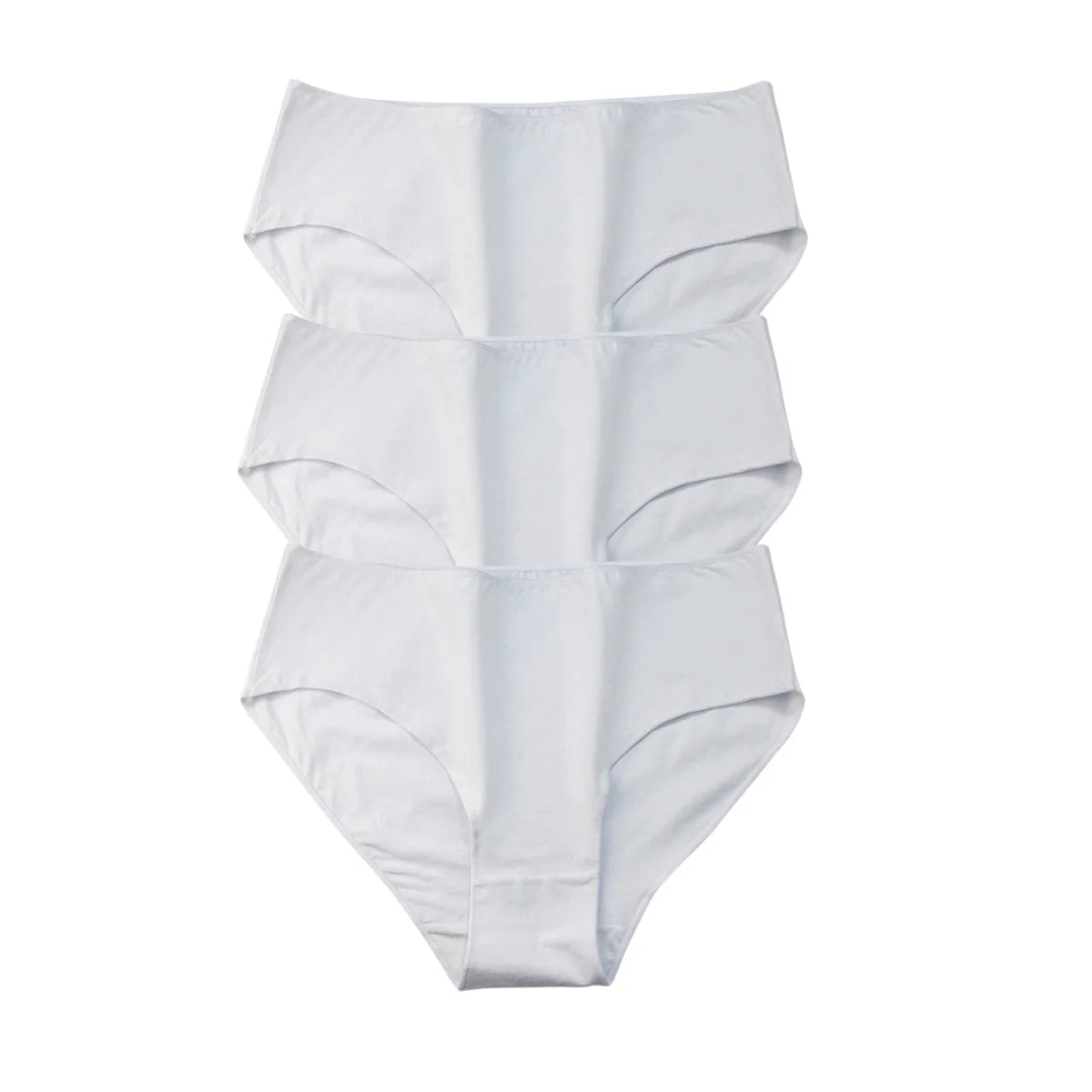 3Pcs/Set Cotton Panties Women High Waist Briefs Breathable Comfort Underwear Female Underpants Solid Color Intimates M-2XL Panty Aviola