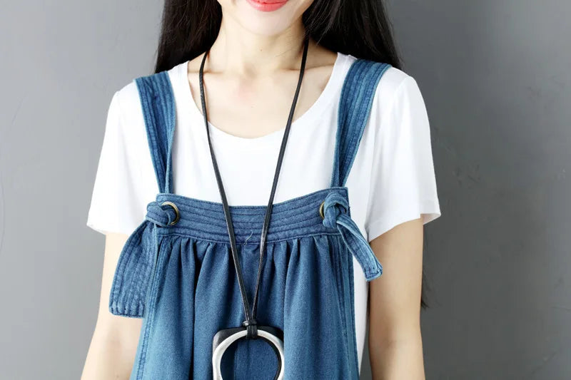 Jumpsuits Women Denim One Piece Mom Jeans Overalls Wide Leg Long Pants High Waist Rompers Y2k Streetwear Work Casual 2025 Aviola