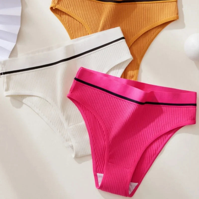 Seamless Panties Women Hip Lift Briefs Cotton Panties Breathable Mid Waist Underwear Female Sexy Lingerie Aviola