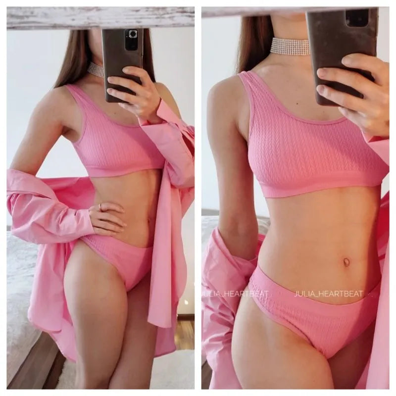 3Pcs/Set Seamless Panties Women Low Waist Briefs Soft Underwear Solid Color Sexy Lingerie Female Underpants Stretch Panty Aviola