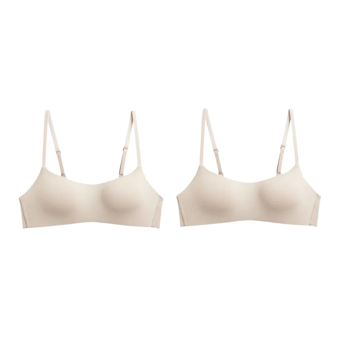 2PCS/Set Seamless Bras For Women Wireless Underwear 1/2 Cup Bra Female Wirless Sexy Lingerie Soft Padded Thin Intimates Aviola