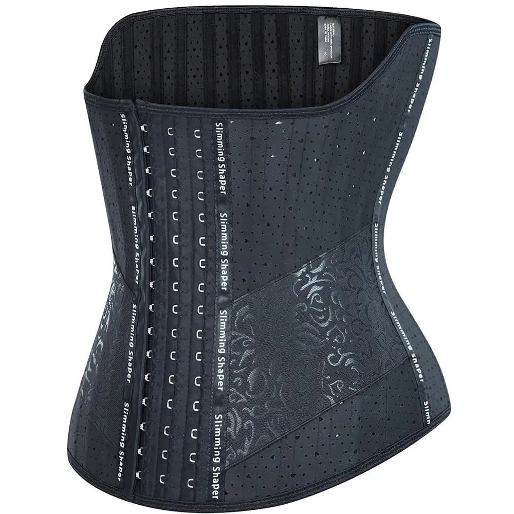 25 Steel Bones Latex Body Shaper Waist Trainer Tummy Control Long Torso Corset Shapewear Women Fajas Colombian Girdles Cincher Aviola