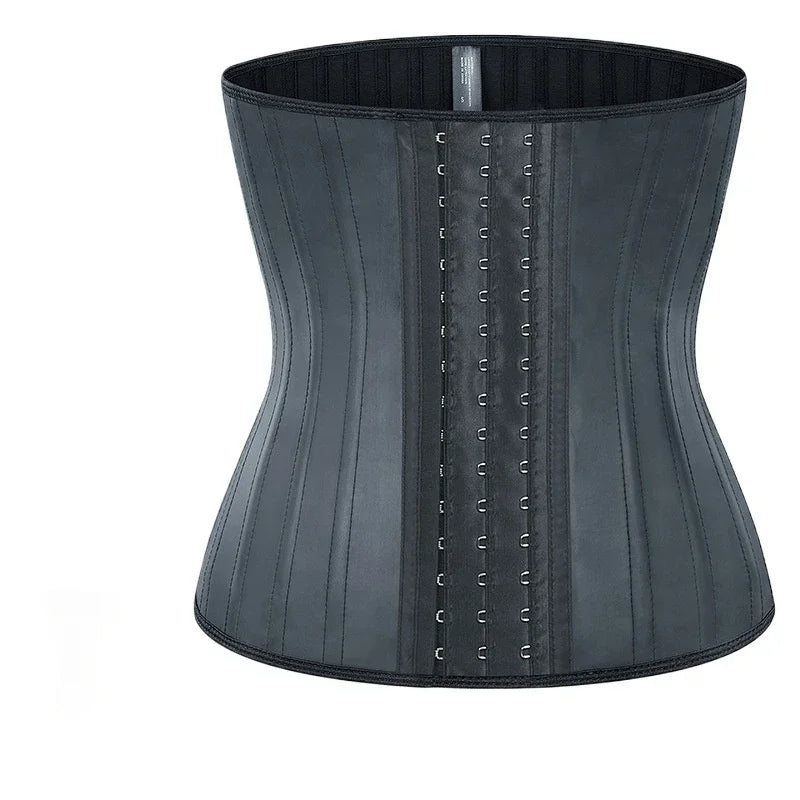 25 bones Corset Waist Trainer Latex Body Shapewear Women Tummy Shaper Belly Sheath Sllimming Belt Modeling Strap Weight Loss Aviola