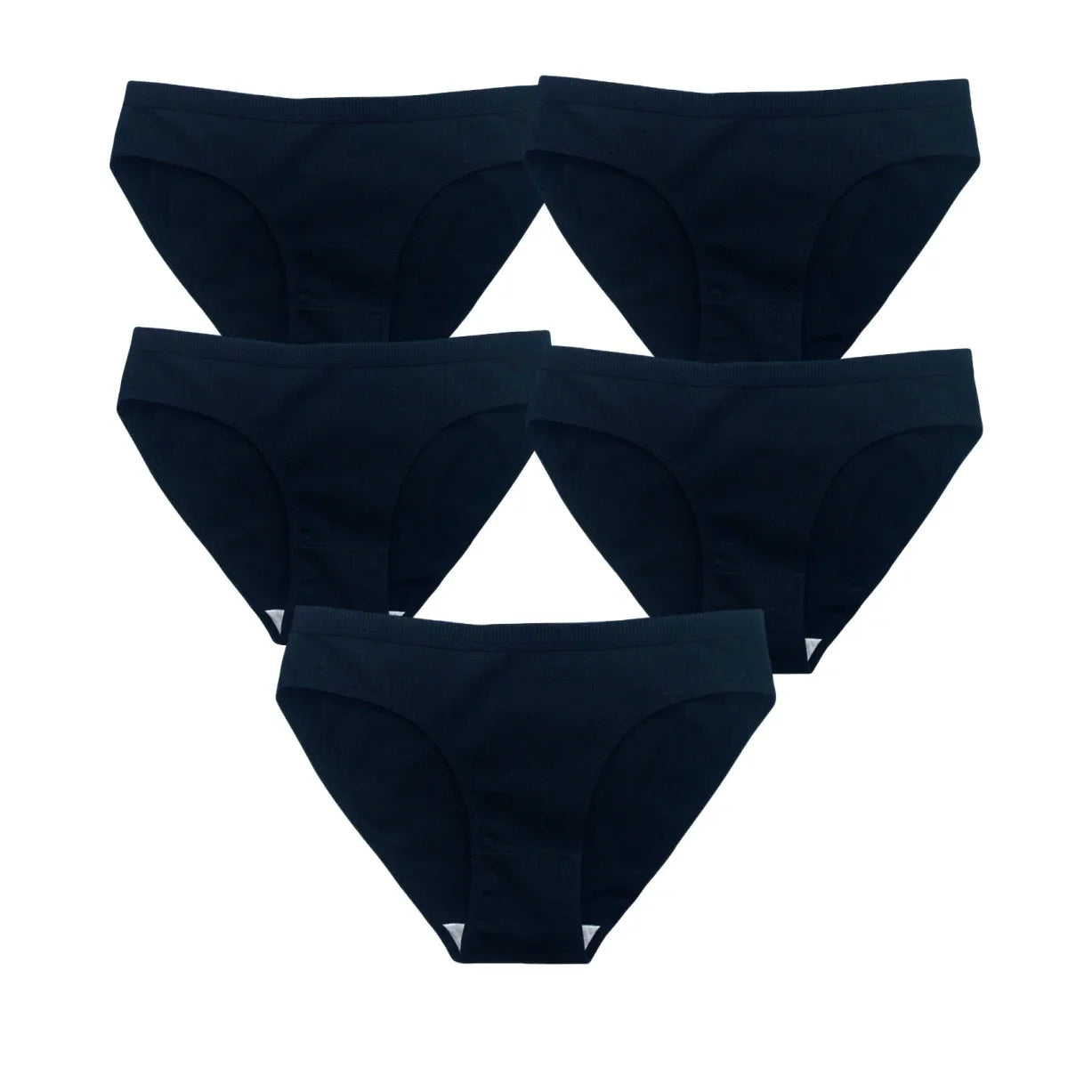 5Pcs/Set Cotton Panties Women Briefs Female Underpants Solid Color Seamless Underwear M-XL Sexy Lingerie Comfort Intimates Aviola