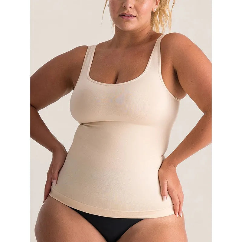 Women Shapewear Tops Waist Trainer Tummy Control Body Shaper Shaping Tank Cami Top Slimming Underwear Seamless Compression Aviola